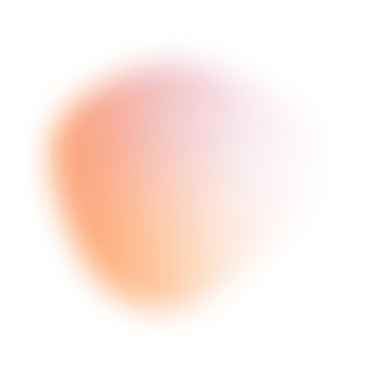 Abstract pink and orange color blur symbolizing flexible, secure, and fast ZeroTier network virtualization.